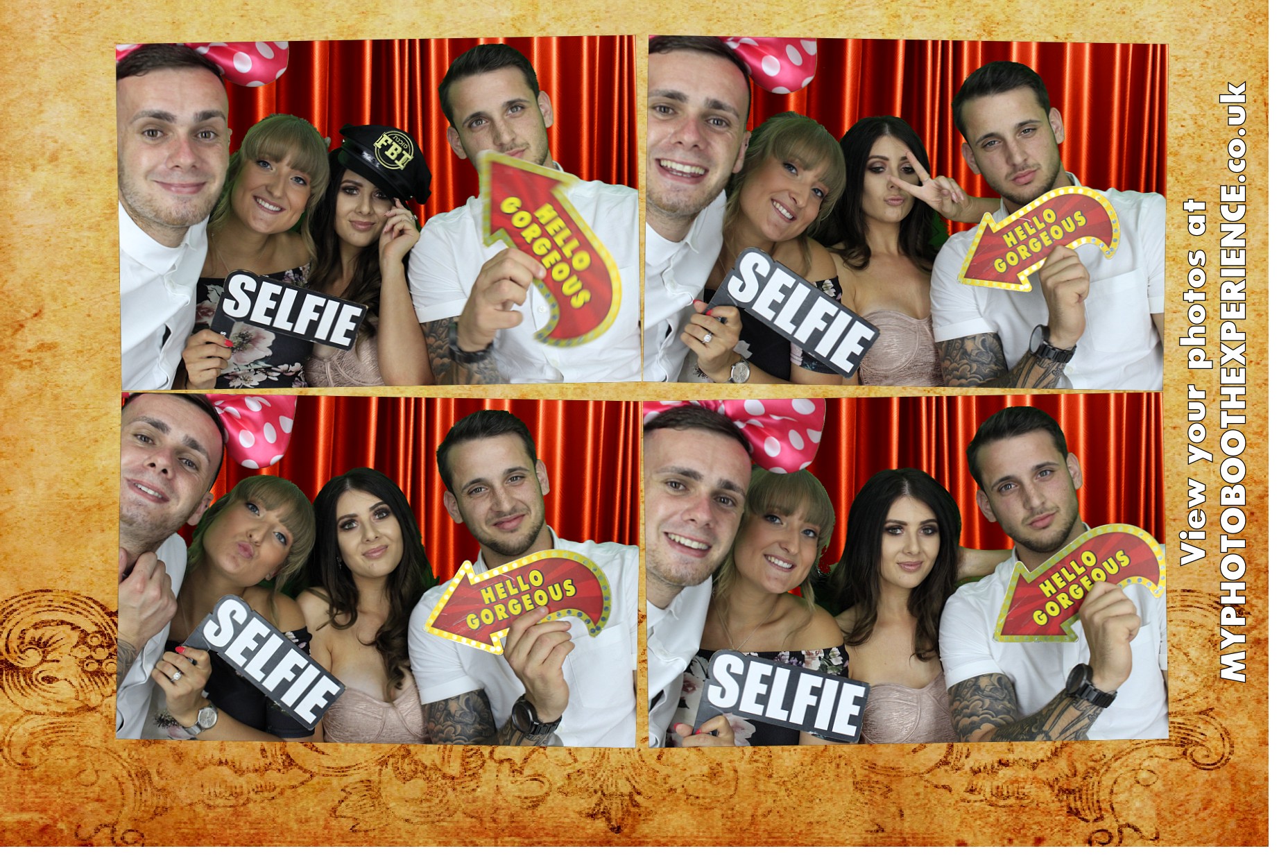 Jennie & Graham's wedding vow renewal  | View more photos from the event at gallery.myphotoboothexperience.co.uk/u/MyPhotoBoothExperienceLtd/Jennie-Grahams-wedding-vow-renewal